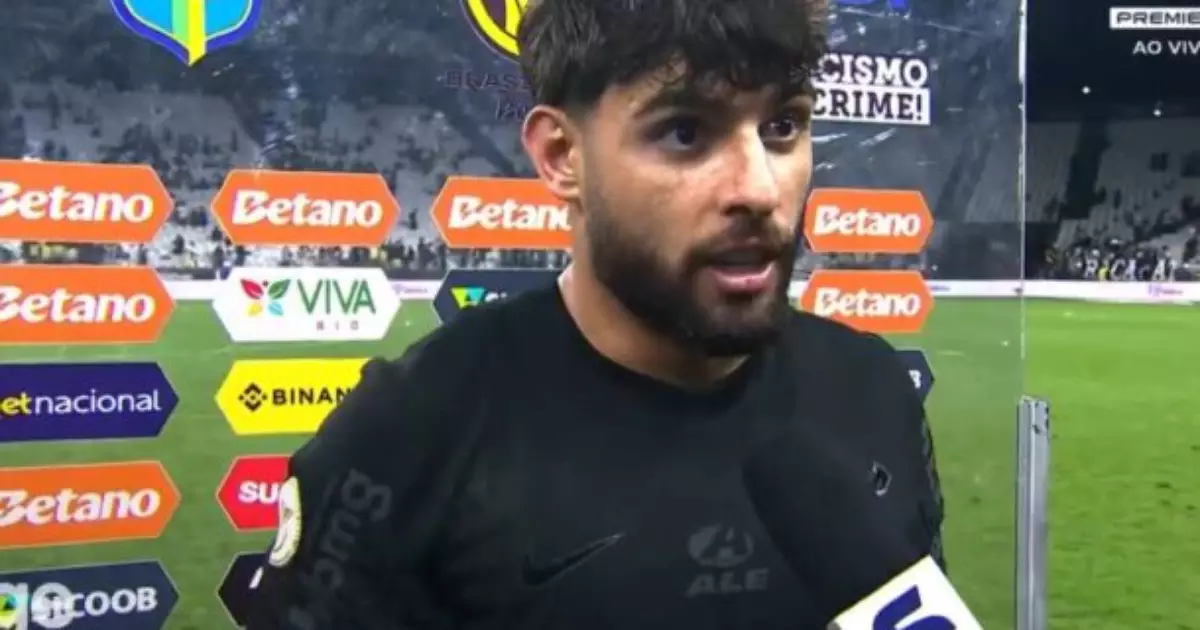 <div>Yuri Alberto se pronuncia sobre polêmica da cabeça de porco em Corinthians x Palmeiras: 