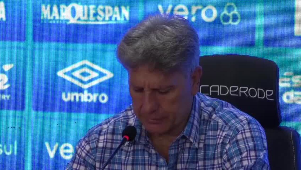 Renato Gaúcho deixa comando do Grêmio e se emociona em rede social